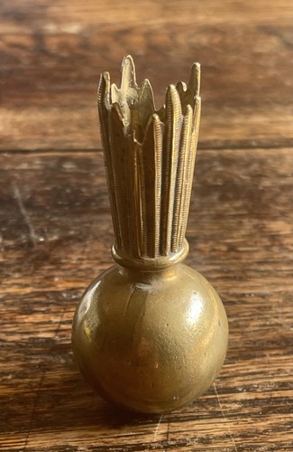 Tulip egret holder - tulip, 1860