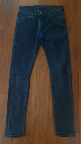 Levi 519 black jeans skinny - black,
