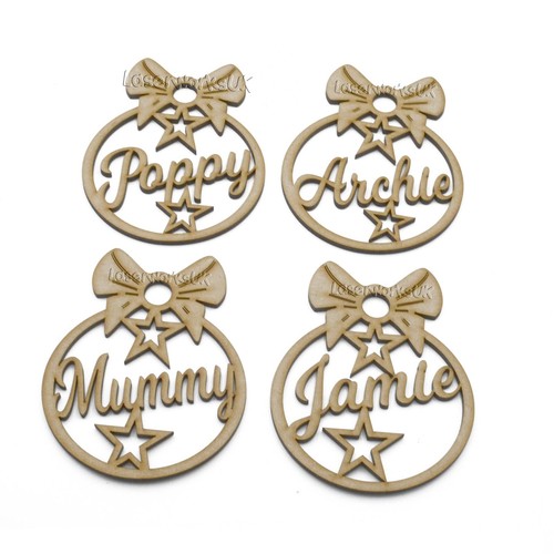 Personalised names star - personalised,