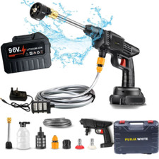 PW, 96V Battery 6 In 1 Jet Cordless Pressure Washer for car, garden first in UK