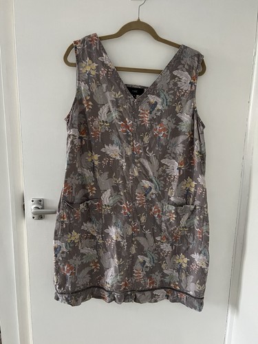 Next neck linen - linen, dress
