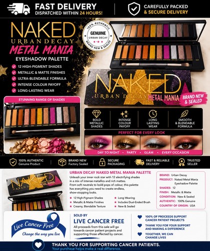 Urban decay naked metal mania - urban,