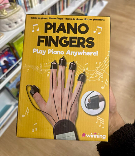 Winning wearable finger piano - finger,