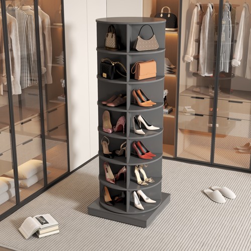 Tier rotating shoe rack - 7-tier,