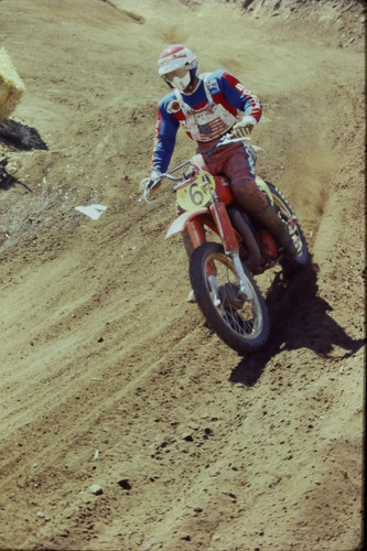 1970s vintage honda motocross - vintage,