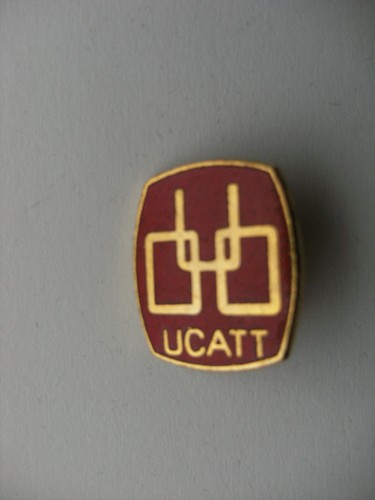 Trade union pin badge ucatt - trade,