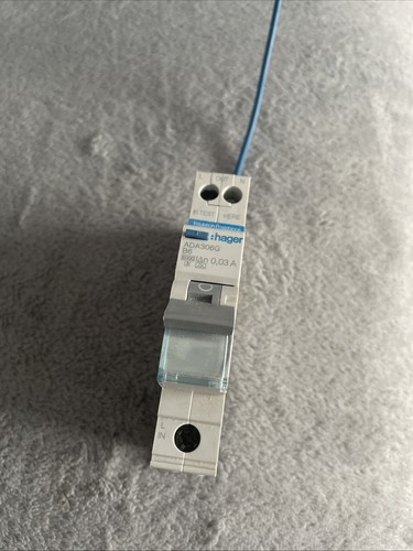 Hager type rcbo - 6a,