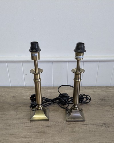 Pair vintage brass - of,