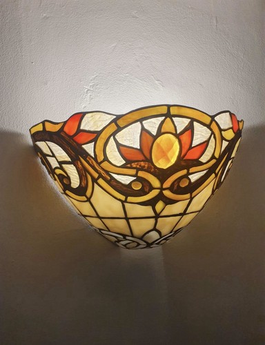Aintree tiffany wall light - aintree,