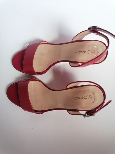 Hobbs red wedges - red,