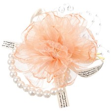  Wrist Corsages Wedding Hand Flower Bride Wristband Decor Bracelet
