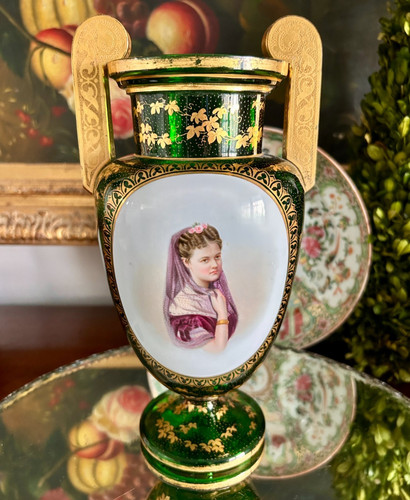 Antique bohemian moser - bohemian,