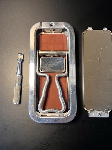 Vintage rolls razor - pouch, set