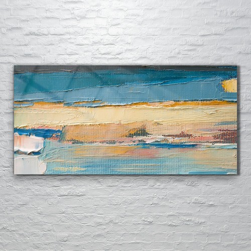Print glass painting - on,