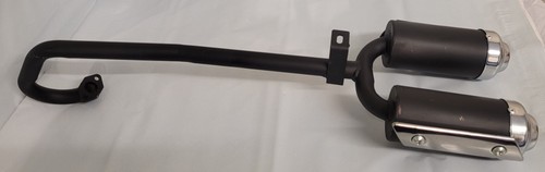 Ex076 twin pipe exhaust for - twin, 2