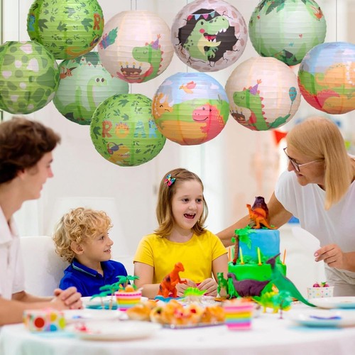 Set paper lanterns - 12,