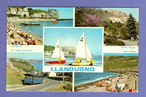 078507 postcard llandudno - 078507,