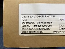 10 x Epson SMD SG8002CA Programmable Blanks CRYSTAL OSCILLATOR BLANK SG-8002CA