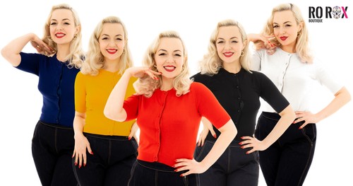 Ladies 1950s short sleeve - 1950s,