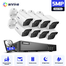 ANNKE 5MP CCTV Camera System 8CH Video 5IN1 DVR Person /Vehicle Detection IP67
