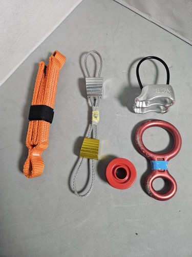 Climbing gear job lot petzl - gear,