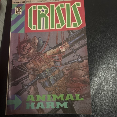 2000ad presents crisis issue - crisis,