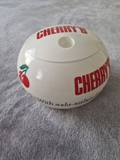Vintage CHERRY 'B' Plastic Ice Bucket With Lid