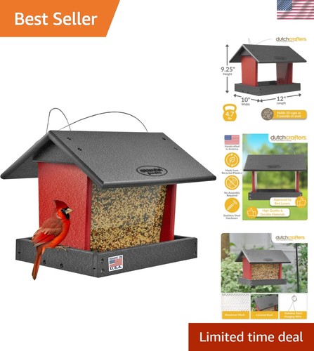 Amish made poly hopper bird - amish,