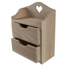 Wooden Decorative Mini Chest