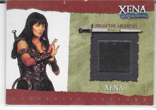2001 rittenhouse xena warrior