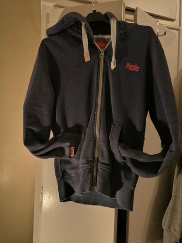 Men navy superdry orange - navy,
