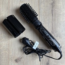 Babyliss Big Hair Rotating Hot Air Brush Styler Black Model 2885U TESTED WORKING