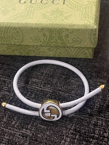 Gucci leather bracelet - gucci, gg