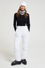 Mountain Warehouse Moon Women's Slim Ski Pants Ladies Water Resistant Trousers