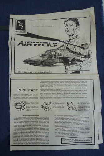 Amt ertl airwolf - /, model