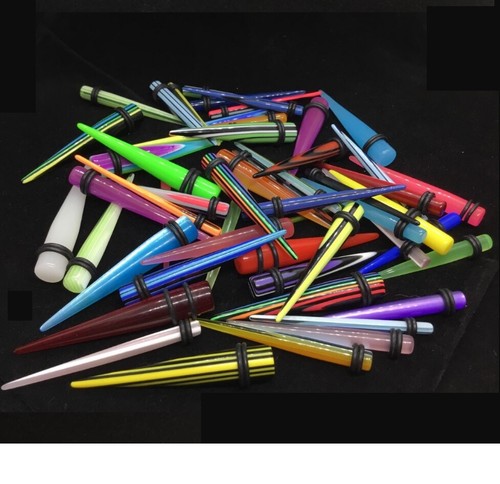 Acrylic ear stretchers - ,