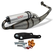 exhaust LeoVince Aluminum set Handmade TT for Aprilia SR 50 Sport SR 50 R Factor