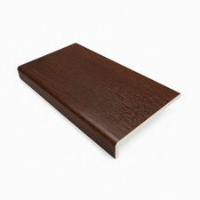 Rosewood UPVC Capping Board 2m