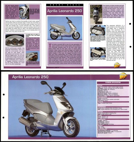 Aprilia leonardo 250 great - leonardo,