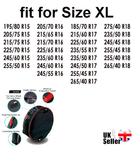 Size tyre space - tyre, spare