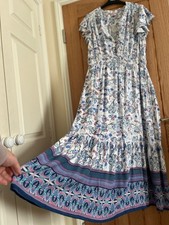 Joe Browns White with Blue &