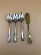 Vintage Small Butter Spreader And Spoons