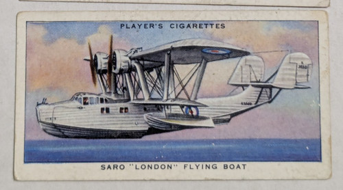1938 player cigarettes saro - cigarettes,