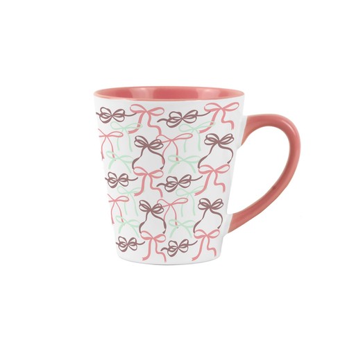 Hand drawn bows - hand-drawn, pink