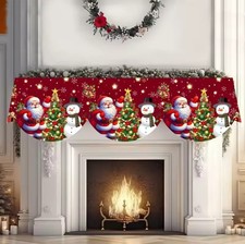 Christmas Fireplace Mantel
