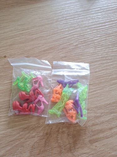 Barbie doll shoes - barbie,