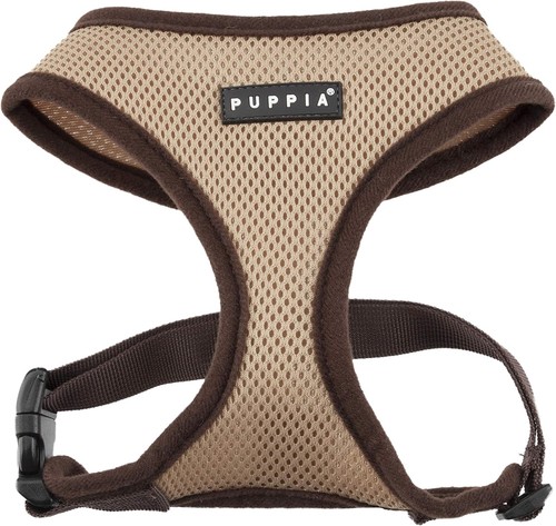 Puppia soft harness beige - harness,, xs,