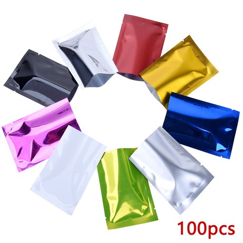 Aluminum foil bags open - bags,