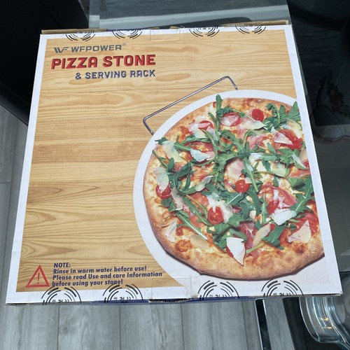 Wfpower pizza stone serving - stone, &