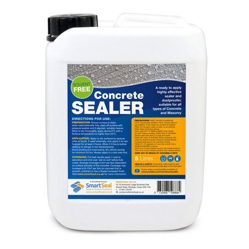 Concrete sealer dustproofer - concrete,
